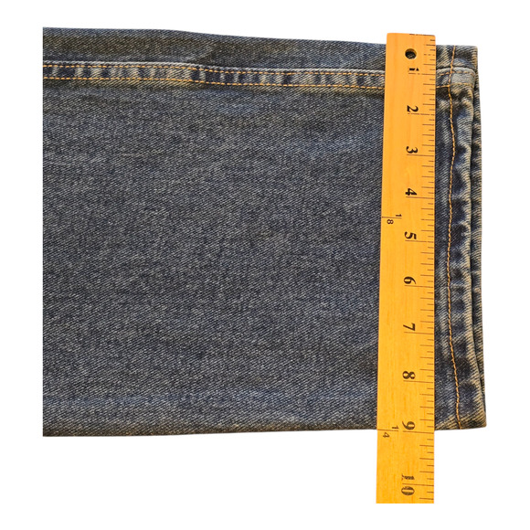 Wrangler Rugged Relaxed Fit Jeans Mens 34 x 30 Blue Bootcut Mid-Rise Western - Picture 11 of 11